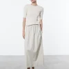 Fashion - Resort Poplin Skirt - Clay Long Skirts