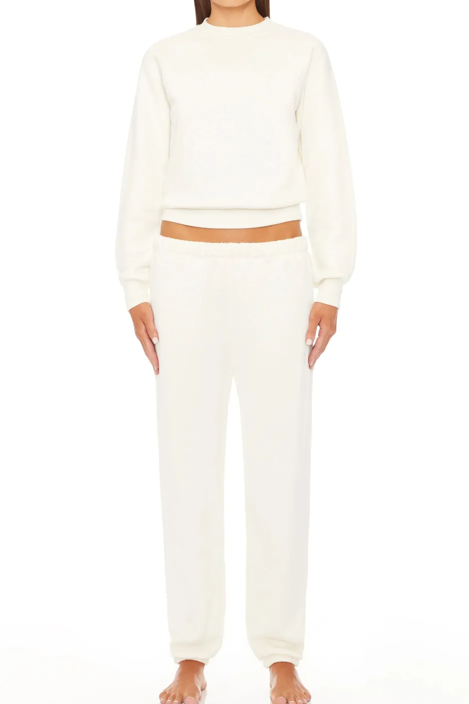 Online - Classic Sweatpants - Cream Pants