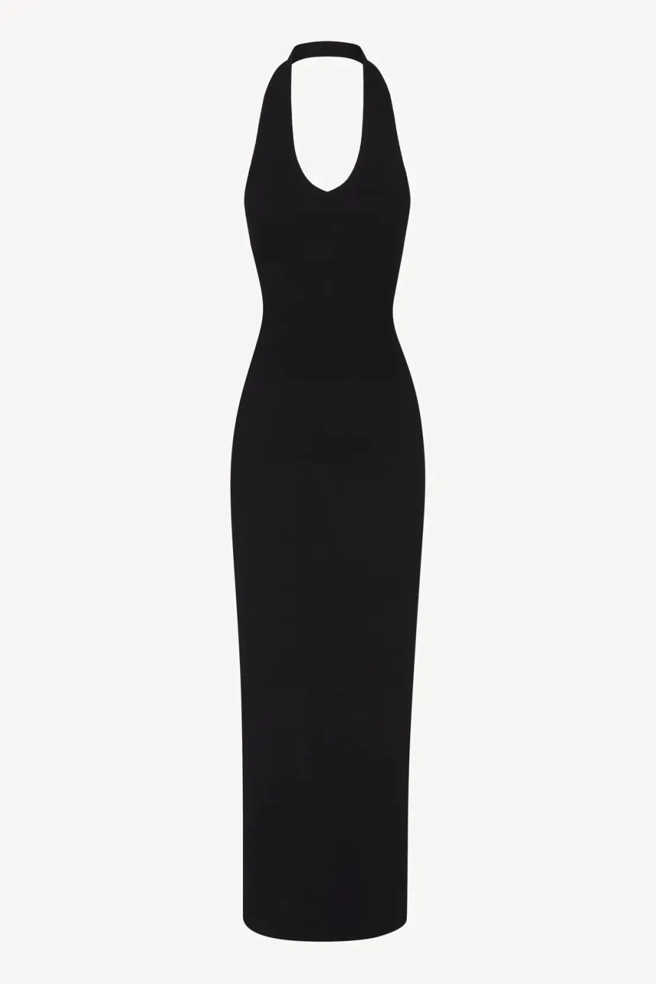 Hot - Halter Maxi Dress - Black Dresses | Long Dresses