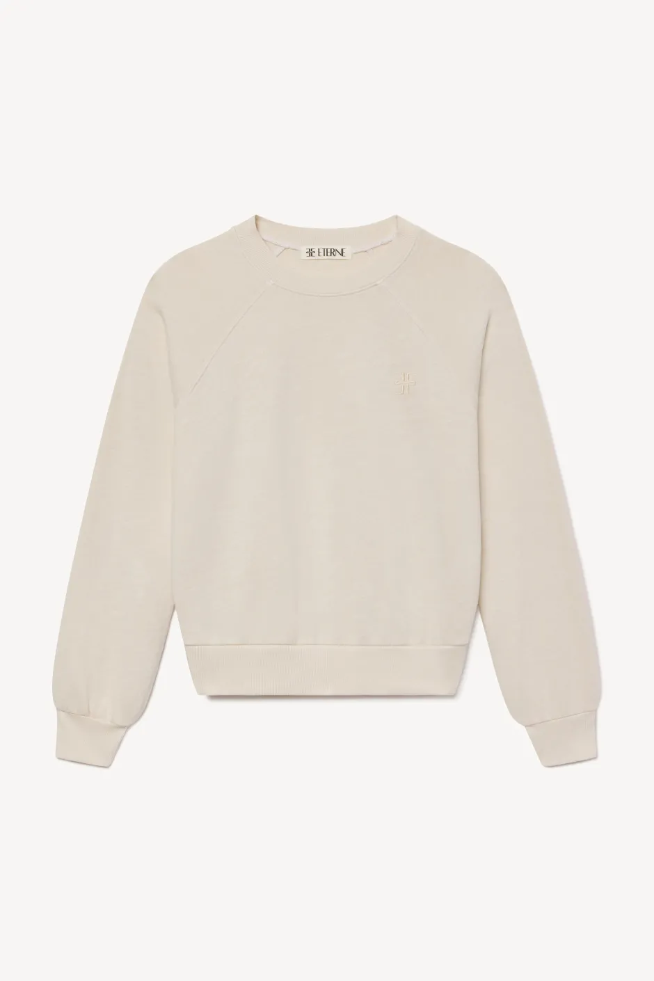 Clearance - Shrunken Raglan Sweatshirt - Bone Sweaters & Knits