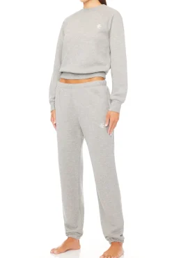 Outlet - Shrunken Raglan Sweatshirt - Heather Grey Sweaters & Knits