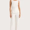 Outlet - Claudine Pant - White Pants