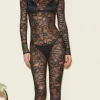 Sale - Lace Catsuit - Black Intimates | Bodysuits