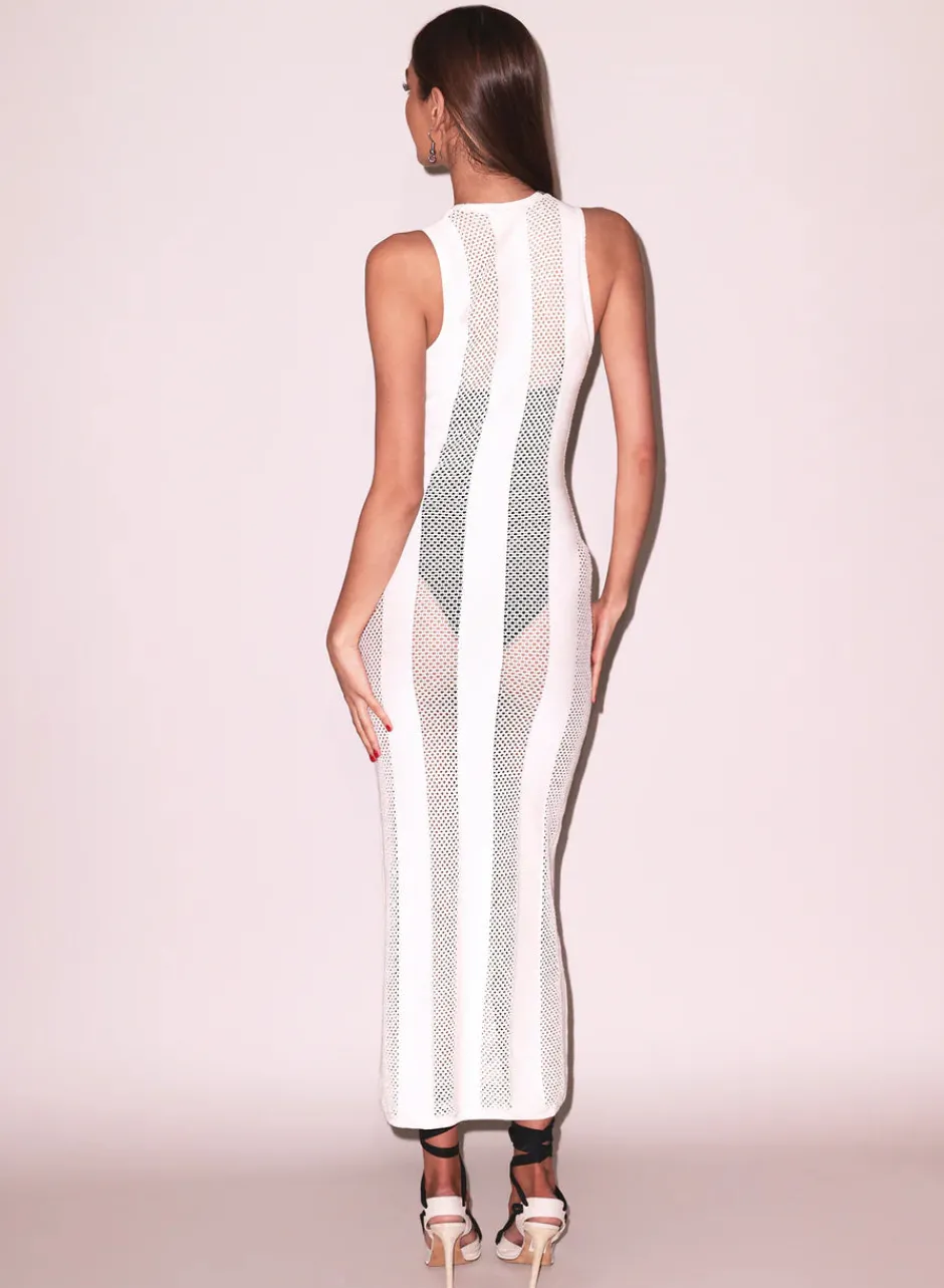 Sale - Simone Maxi Dress - Lait De Coco Midi | Midi Dresses