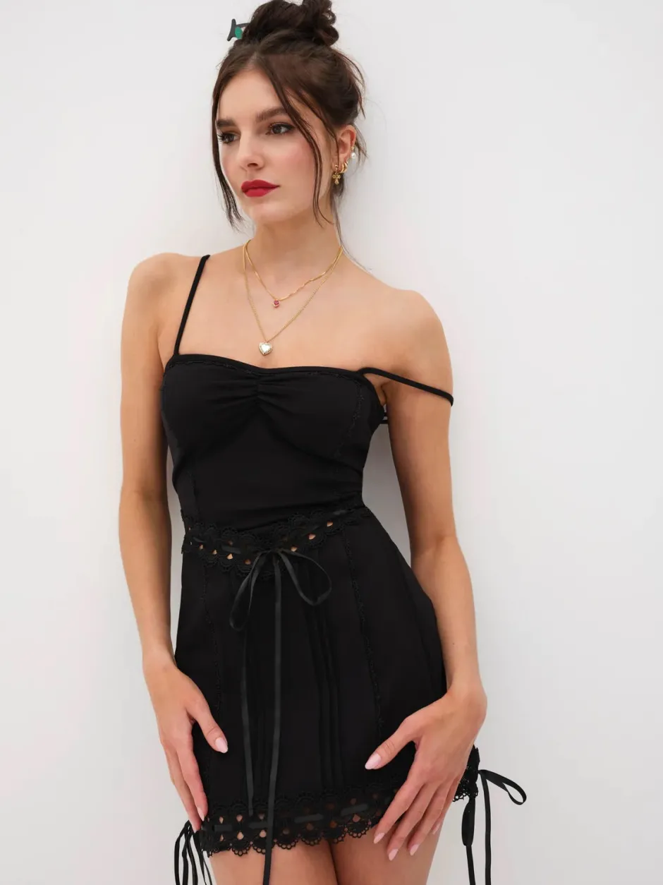 Best - Sistine Mini Dress - Black Dresses | Mini Dresses