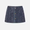 Best - Denim Boucle Skirt in Magic - Magic Mini Skirts
