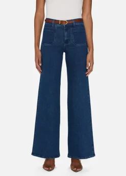 Hot - Le Slim Palazzo Modernist Pocket - Loner High-Rise | Denim