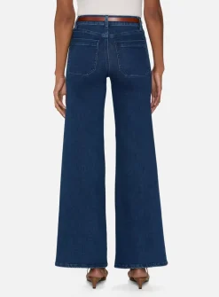 Hot - Le Slim Palazzo Modernist Pocket - Loner High-Rise | Denim