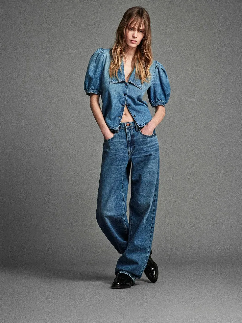 Fashion - Low Slung Barrel - Caramia Flare | Crop