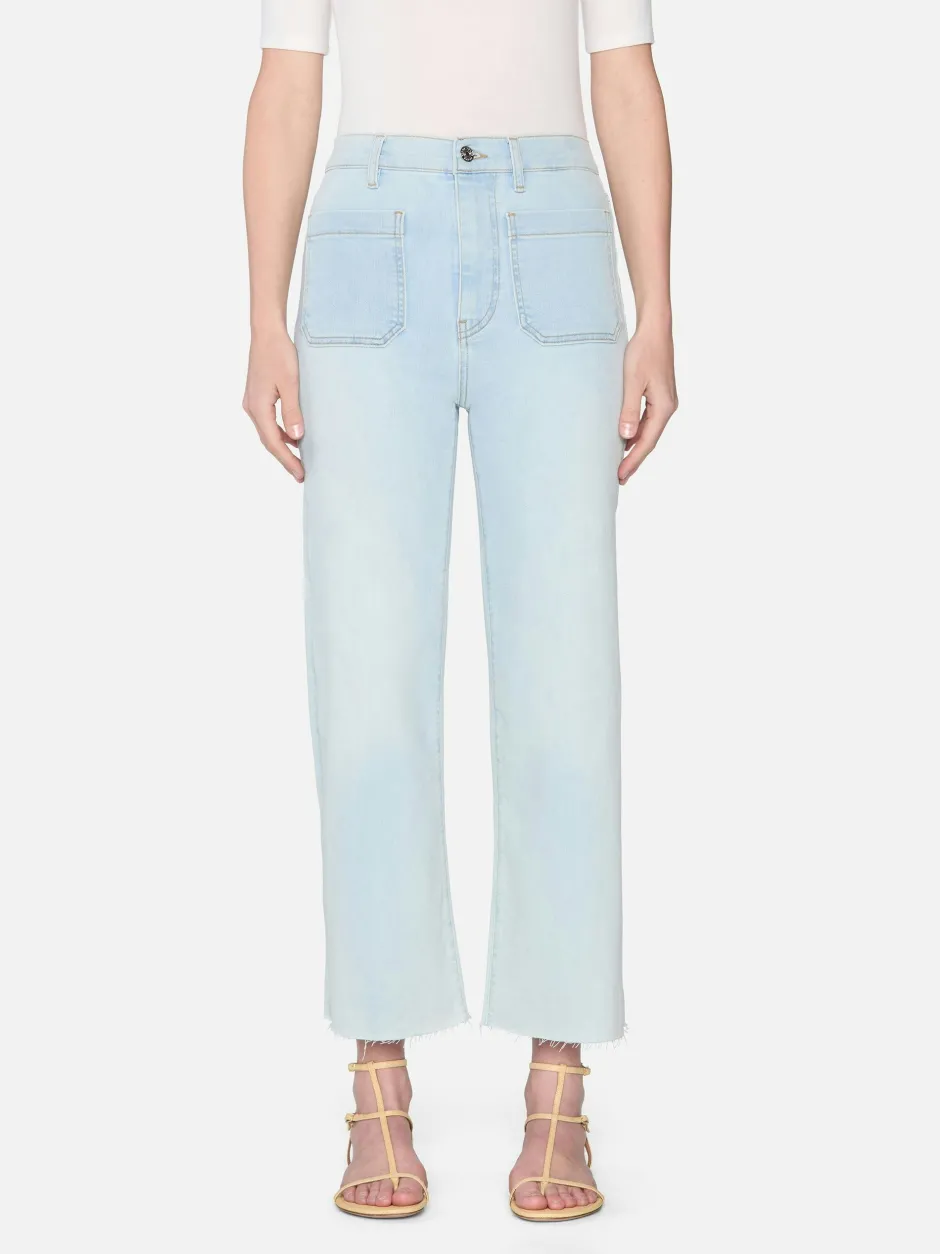 Fashion - The Anchor Pant - Float Raw Fray Denim | All Denim
