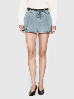 Clearance - The Pleated Skirt - Outlaw Mini Skirts