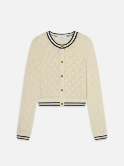 Online - The Rookie Cardi - Cream Multi Sweaters & Knits