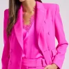 Best - Arielle Crepe Blazer - Magenta Blazers