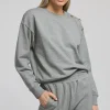 Sale - Cambria Sweatshirt - Heather Grey Sweaters & Knits