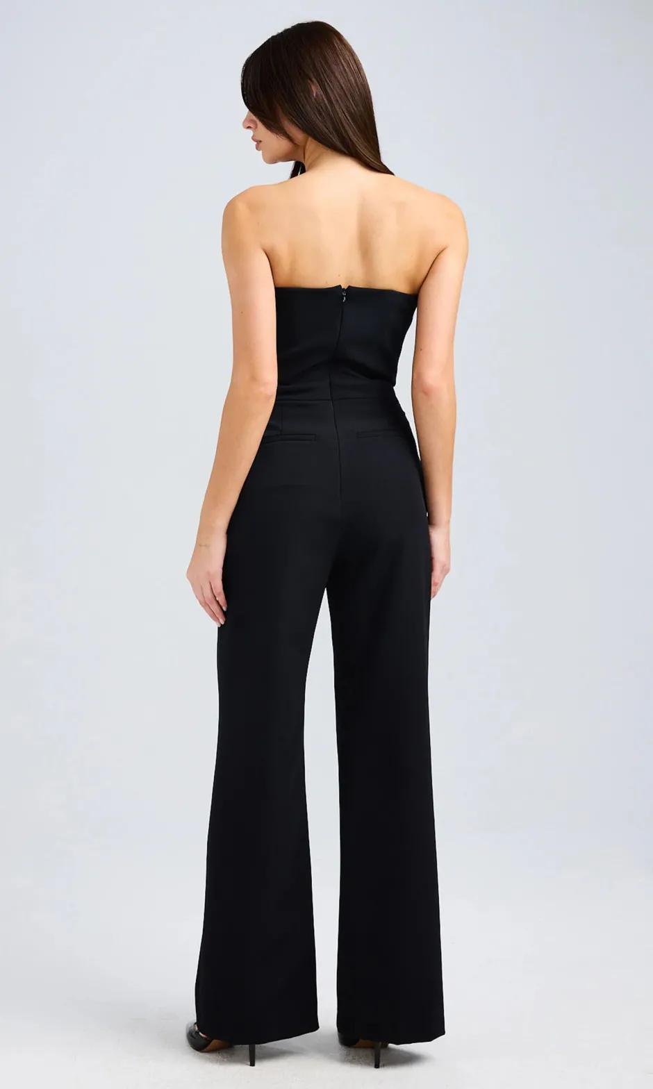 Fashion - Camilo Crepe Jumpsuit - Black Pants Jumpsuits