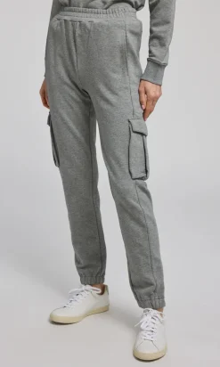 Fashion - Chandra Fleece Sweatpants - Heathered Grey Pants