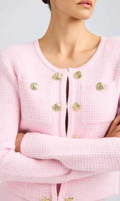 Discount - Cypress Knit Cardigan - Petal Pink Sweaters & Knits
