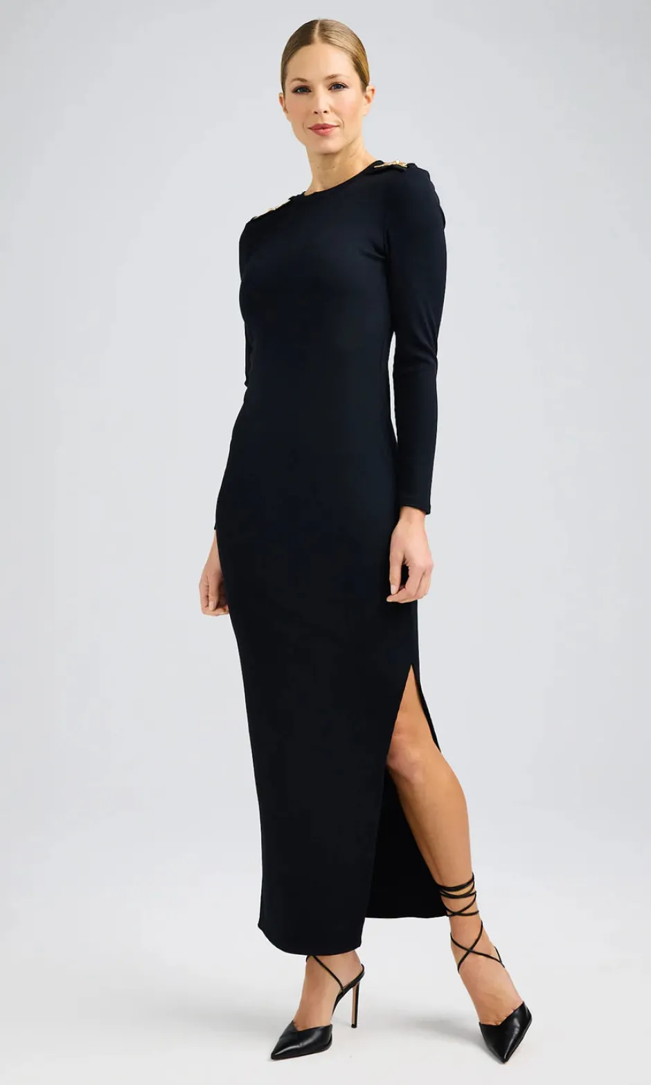Best - Elizabella Dress - Black Long Dresses | Dresses