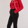 Sale - Jackie Velvet pant - Black Pants