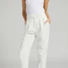 Hot - Jenise Crepe Pant - White Pants