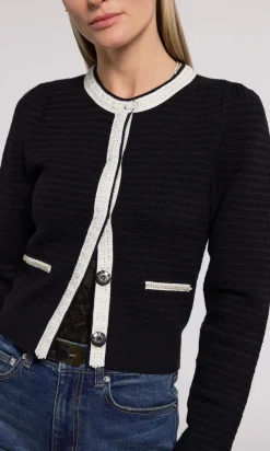 Best - Leonora Cardigan - Black Sweaters & Knits