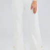 Clearance - Marisa Crepe Pants - White Pants