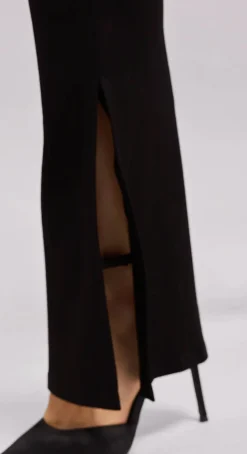 Best - Raya Ponte Fare Leggings - Black Pants