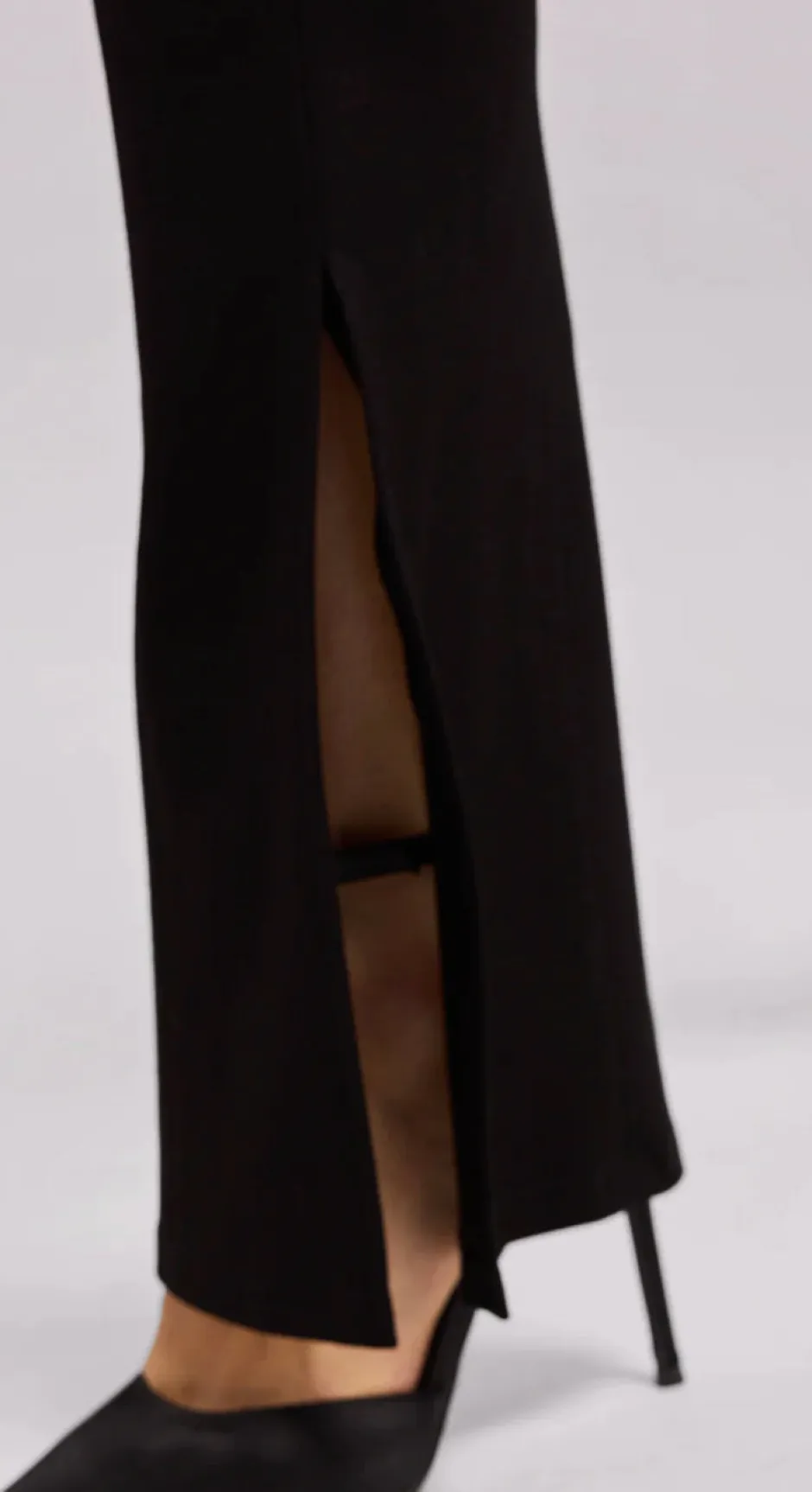 Best - Raya Ponte Fare Leggings - Black Pants