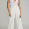 Discount - Rayne Crepe Pants - White Pants