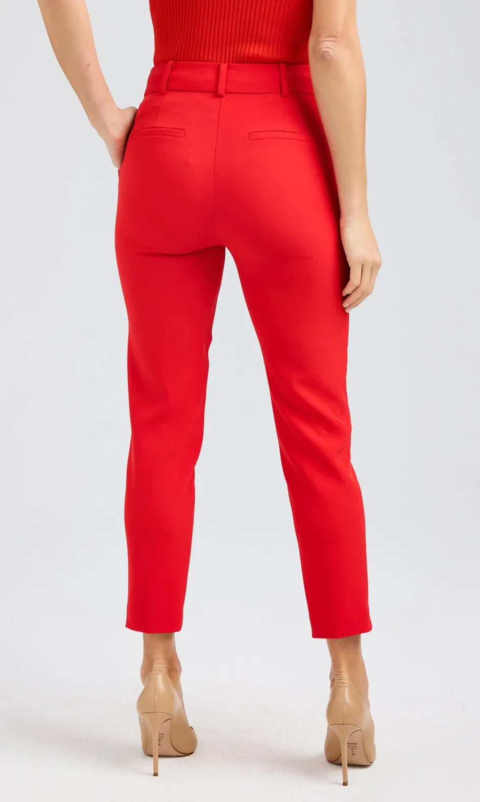 Outlet - Tula Crepe Pants - Flame Pants