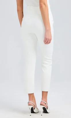 Best - Tula Crepe Pants - White Pants