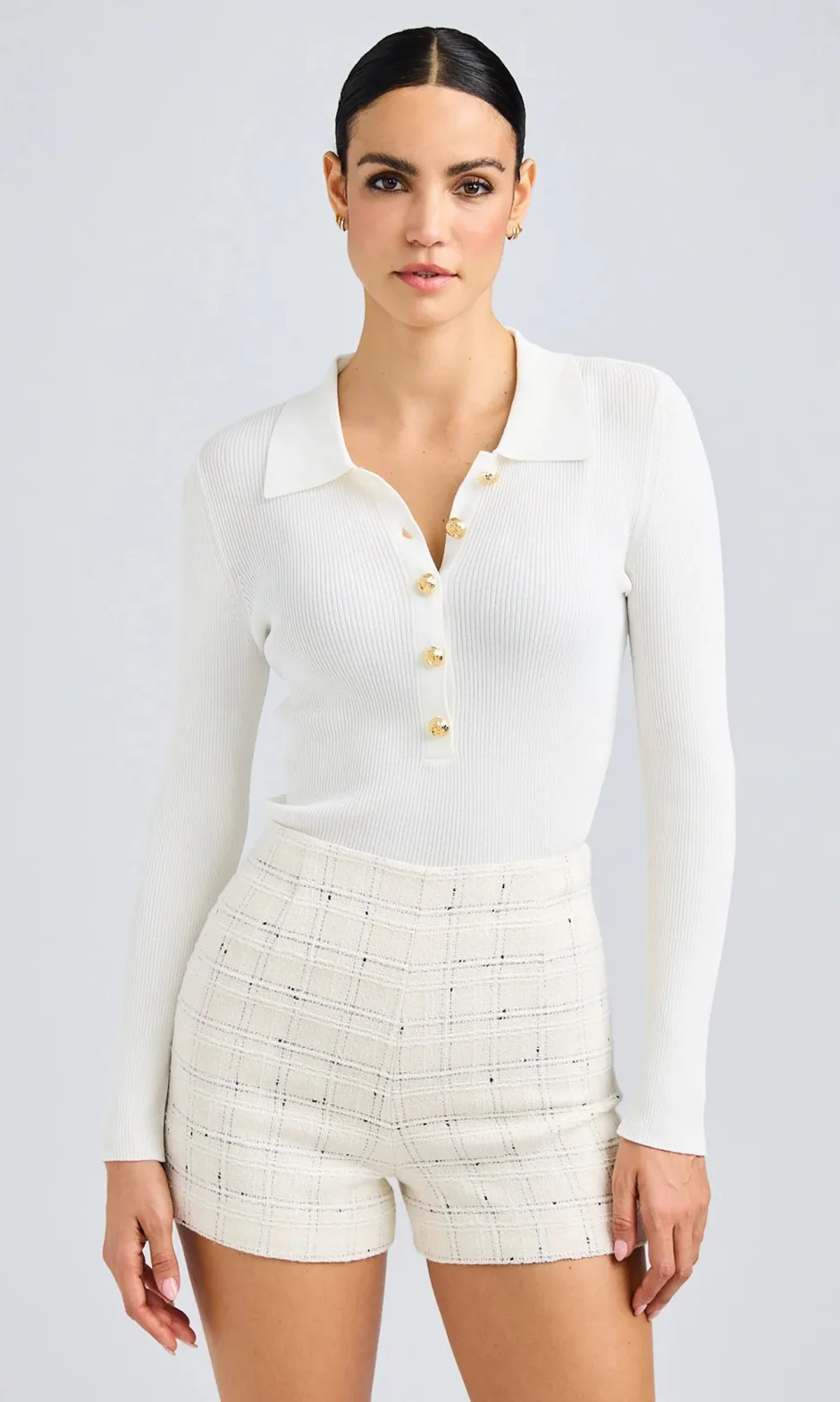 Outlet - Viviana Sweater - White Sweaters & Knits