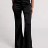 Online - Wesley Satin Pants - Black Pants