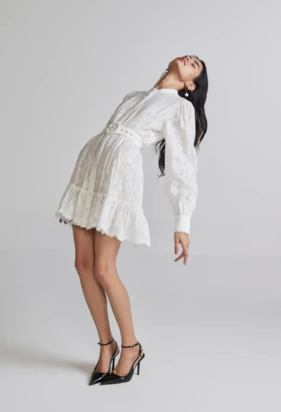 Outlet - Ilara Mini Dress - White Dresses | Mini Dresses
