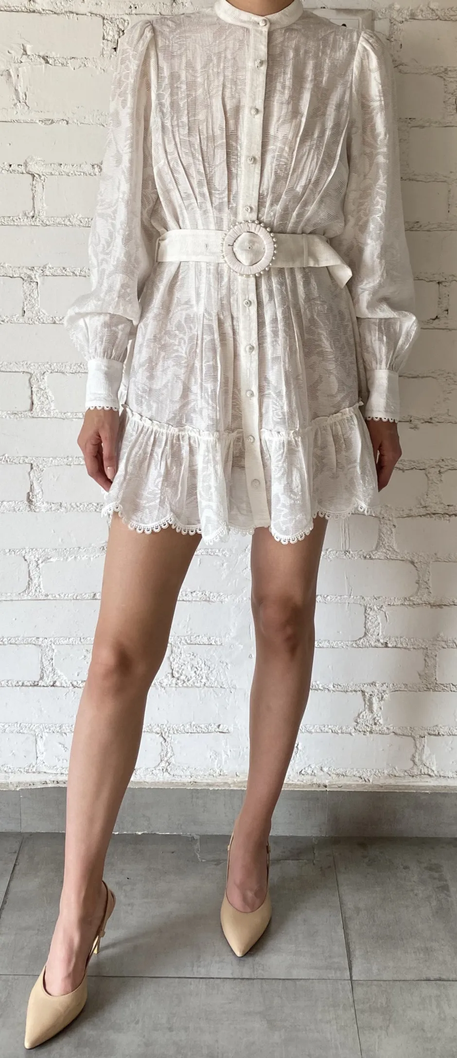Outlet - Ilara Mini Dress - White Dresses | Mini Dresses