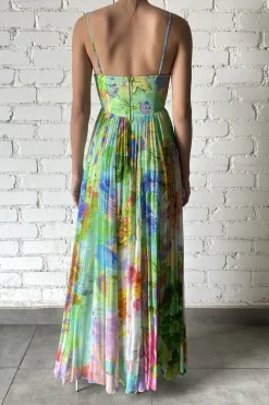 Hot - Tiva Corseted Long Dress - Multi Dresses | Long Dresses