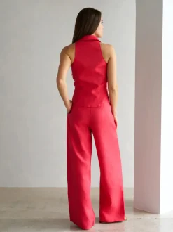 Discount - Alina Pant - Bright Red Pants