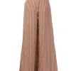 Fashion - Capri Pant - Chocolate Stripe Pants