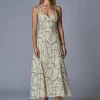 Outlet - Wyeth Dress - Brown Geo Print Rompers