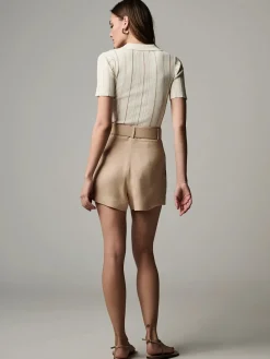 Sale - Zinna Shorts - Wheat Shorts