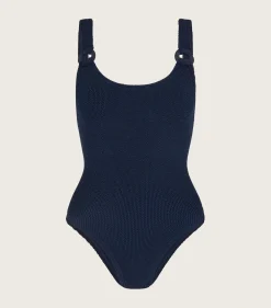 New - Domino Swim - Navy One Piece