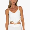 Fashion - Bodhi Top - Ecru Crop Tops