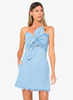 Discount - Brielle Dress - Denim Sky Dresses | Mini Dresses