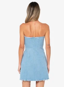 Discount - Brielle Dress - Denim Sky Dresses | Mini Dresses