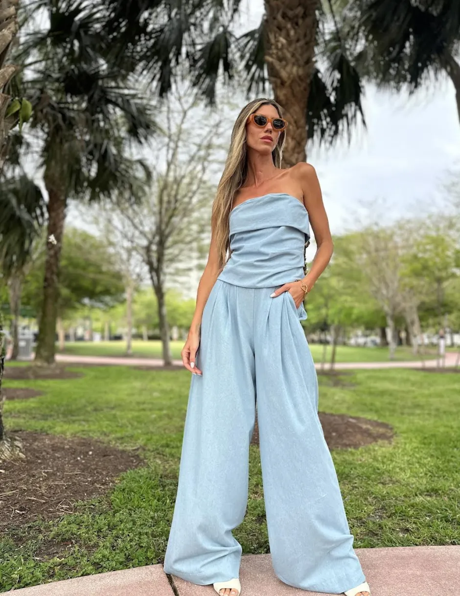 New - Briggs Pant - Chambray Pants