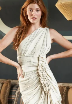 Clearance - Cabo Dress - Sage Multi Dresses | Midi