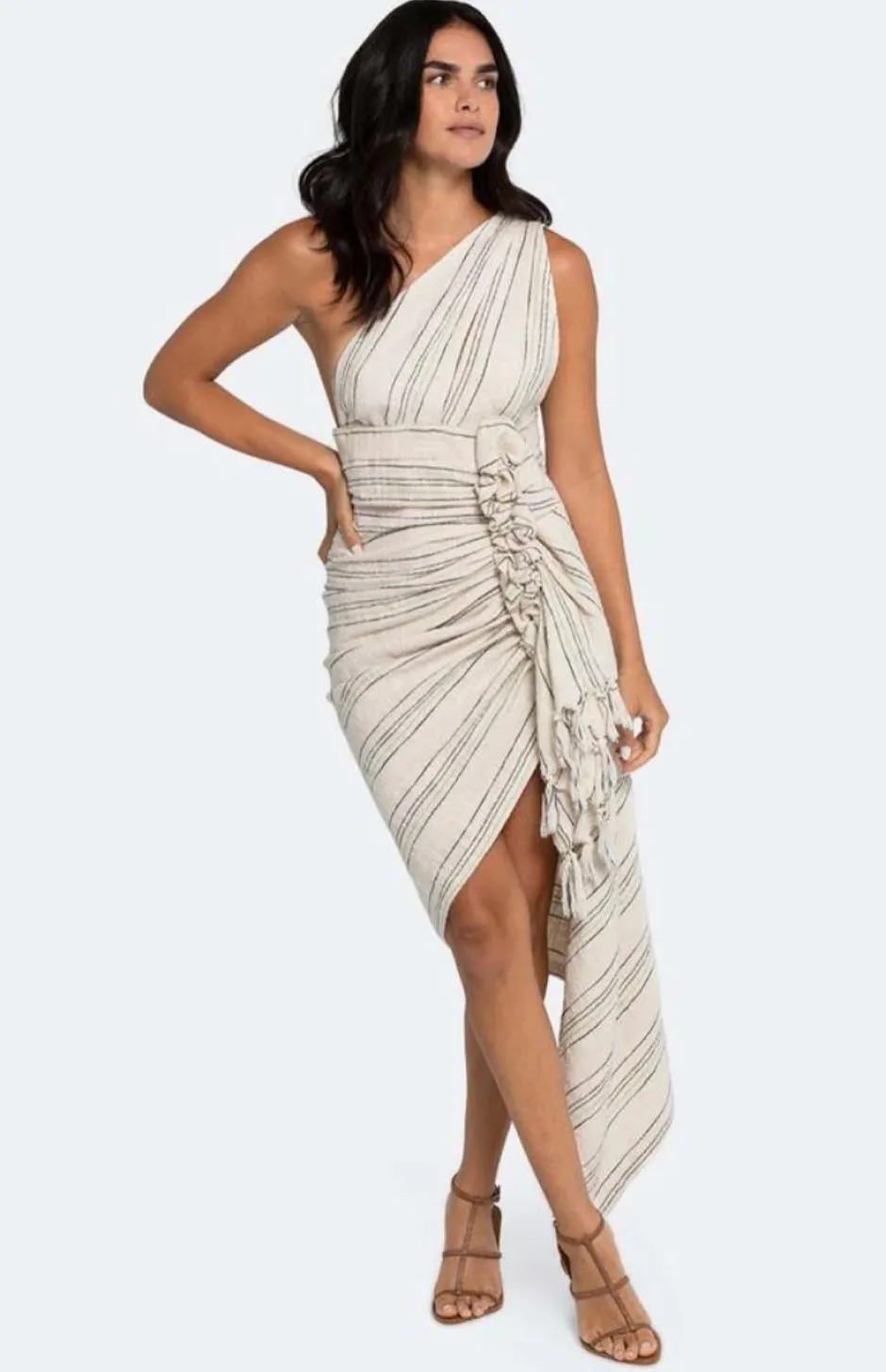 Clearance - Cabo Dress - Sage Multi Dresses | Midi
