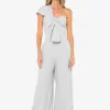Outlet - Eden Jumpsuit - Silver Pants Jumpsuits