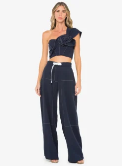Outlet - Jill Pant - Navy Pants