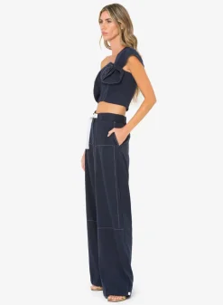 Outlet - Jill Pant - Navy Pants